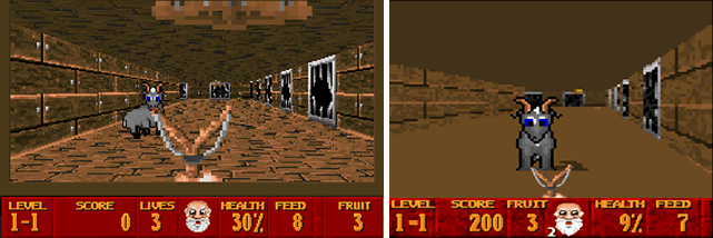 Vergleich DOS und SNES Version Noah's Ark