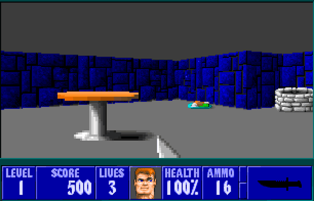 Wolfenstein 3D Tische