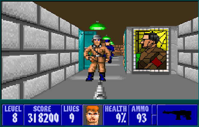 Wolfenstein 3D Deutsche Soldaten